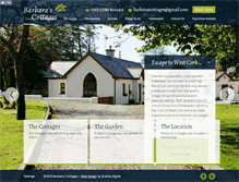 Tablet Screenshot of barbarascottages.com